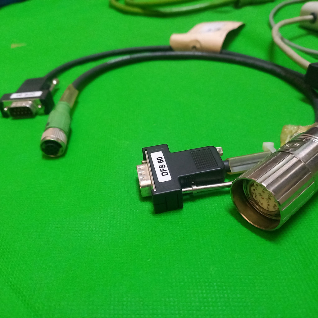 Both Cables for M23 cable, and 8 Pin connector for PGT08S, PGT-08-S Programming Tooll 1036616