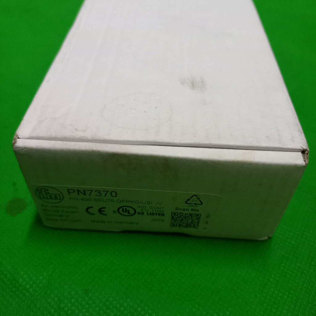 IFM PN 7370 | Ready Stock PN7370 - Pressure sensor with display PN-400-SEU76-QFRKG/US/ /V