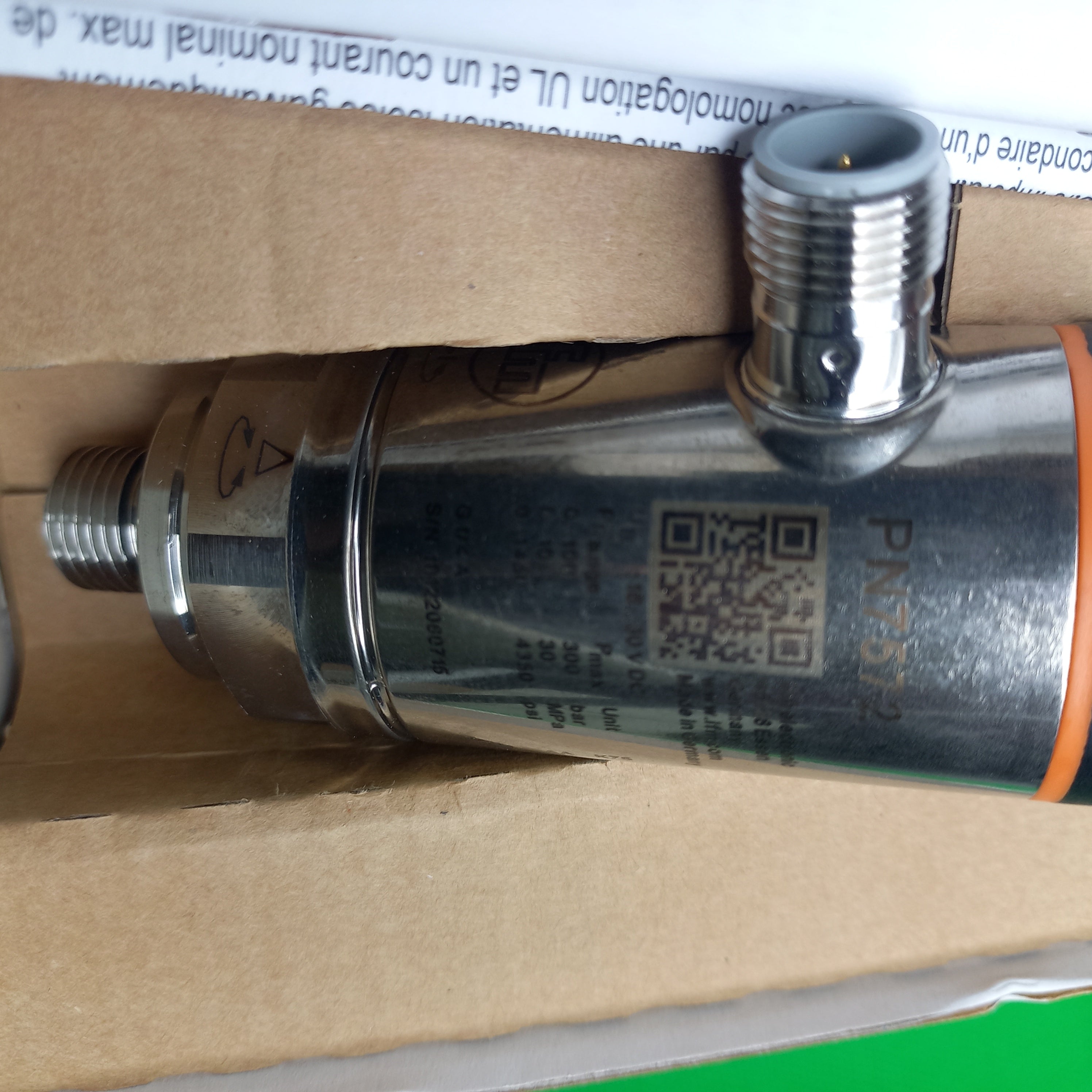 Pressure sensor  in the Box display PN-7572 , PN-100-SEG14-QFRKG/US/ /V