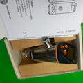 Boxed unit showing Conector , manual and the display with buttons programming ways Pressure sensor with display PN7572 PN-100-SEG14-QFRKG/US/ /V
