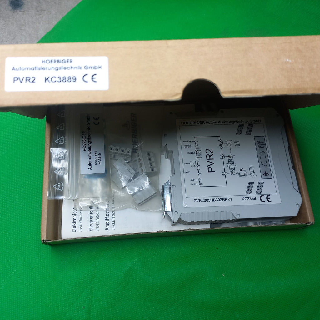 BOX Contents, PVR2005HB302KX1 Hoerbiger PVR 2005 HB 302 K X1 -Electronic digital amplifier PVR2
Electronic digital amplifier PVR2