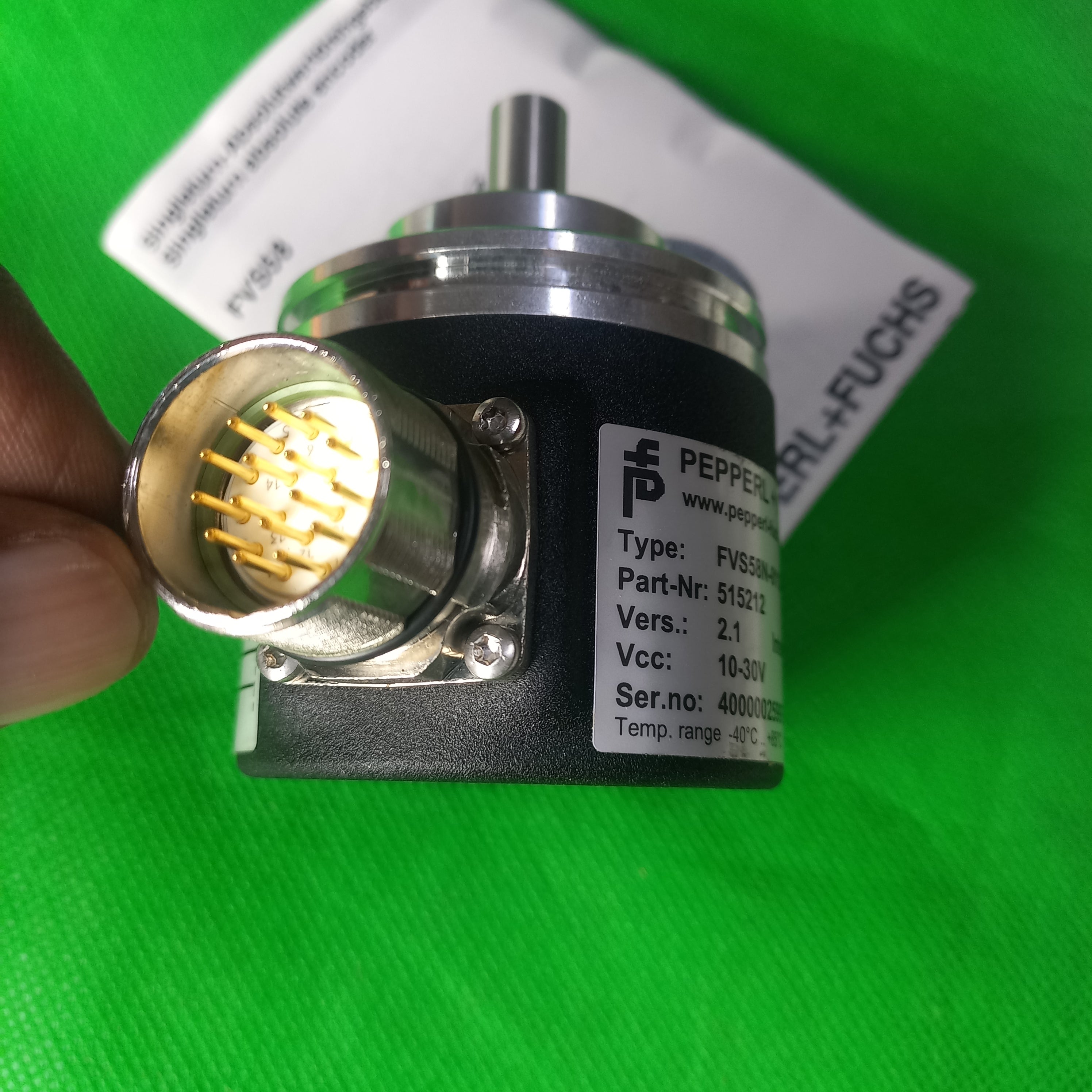 Pepperl Fuchs 515212 | 13 bit ST FVS58N-011ACR1EN-00SD |  LATCH input