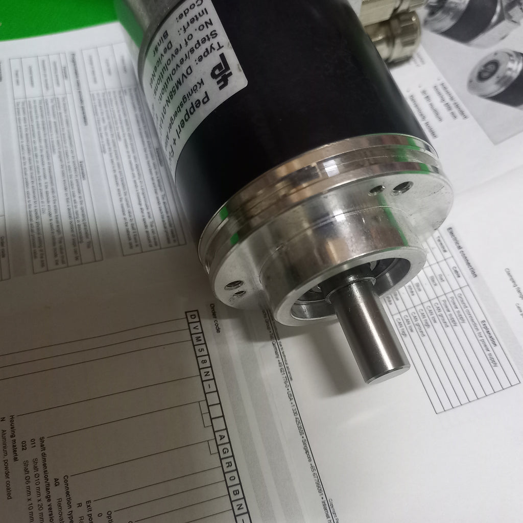 Pepperl + Fuchs MultiTurn DeviceNet | Binary  8192x4096 | DVM58N-011AGR0BN-1213