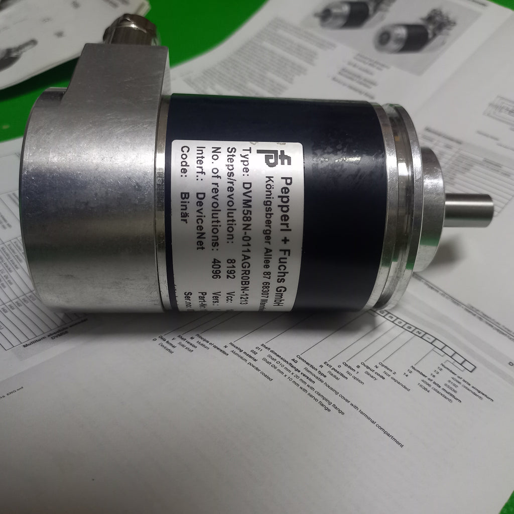 Pepperl + Fuchs MultiTurn DeviceNet | Binary  8192x4096 | DVM58N-011AGR0BN-1213