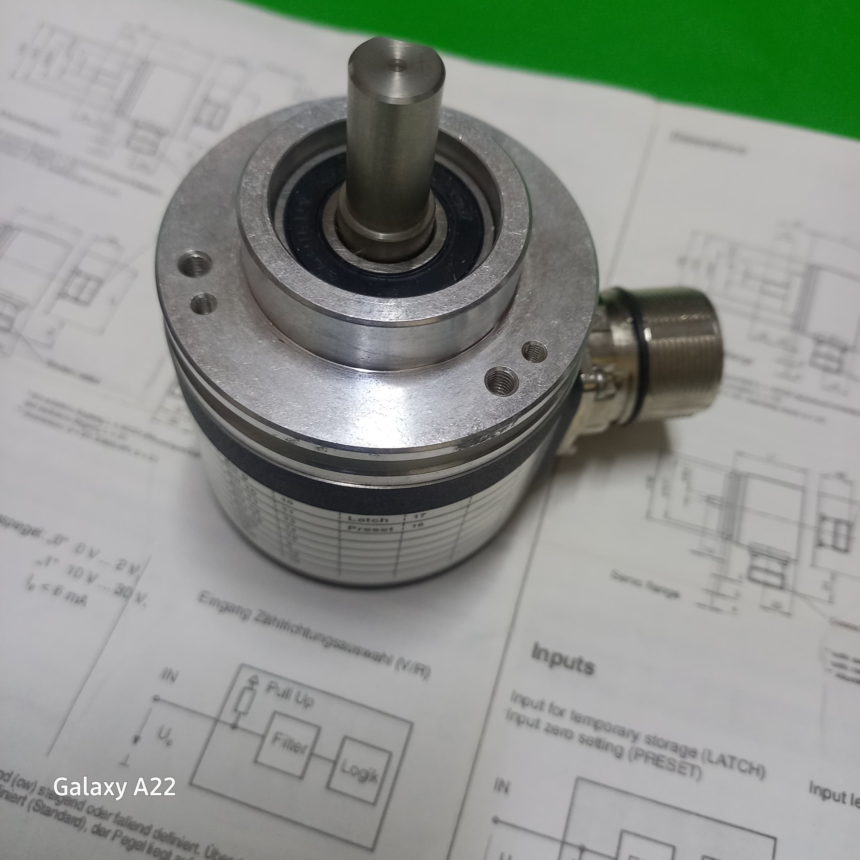 Pepperl Fuchs 515091 | 13 bit ST | FVS58N-011ADR3GN-0013, Parallel Gray, LATCH input