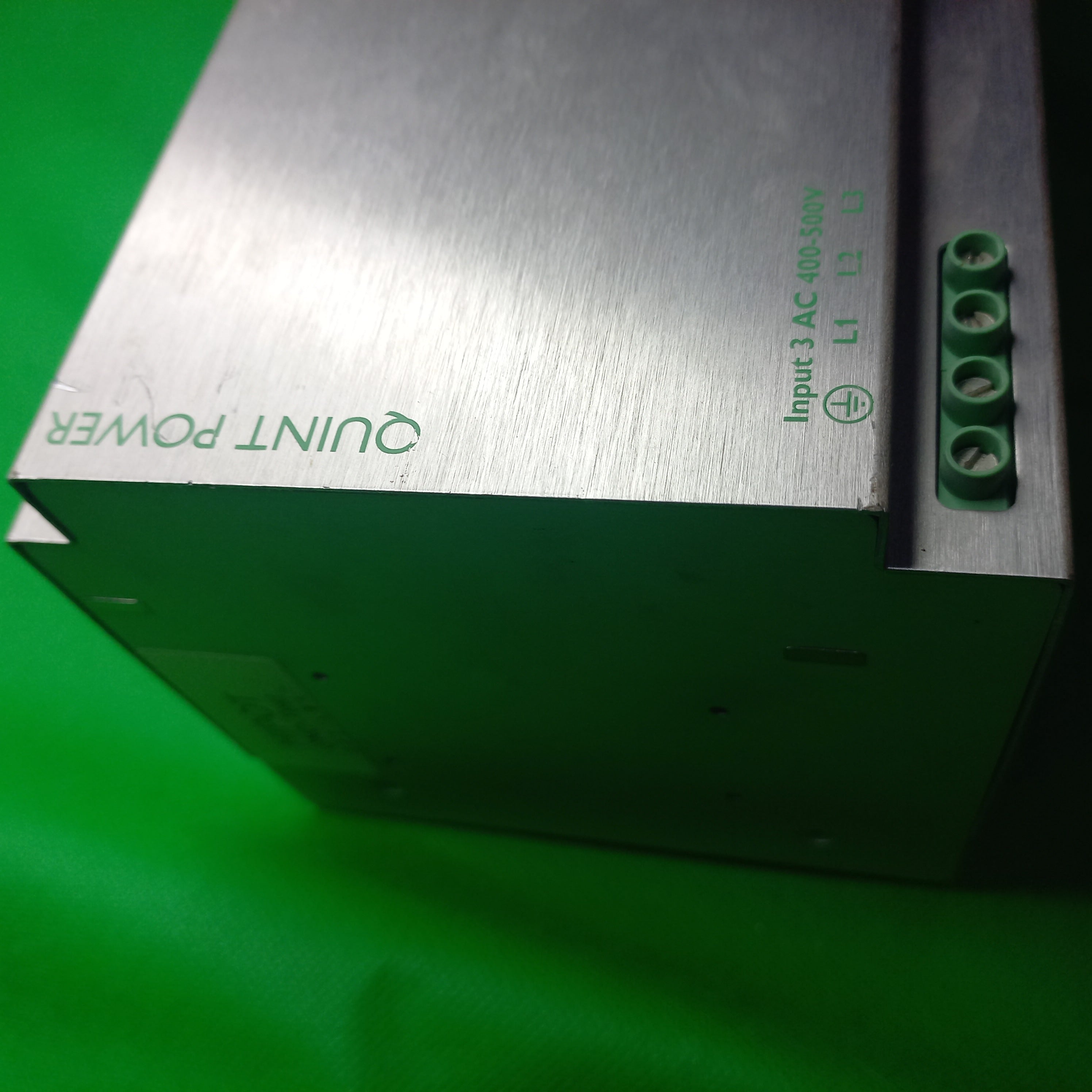 Input terminal view AC QUINT-PS-3X400-500AC/24DC/30 - Power supply ,2938633
