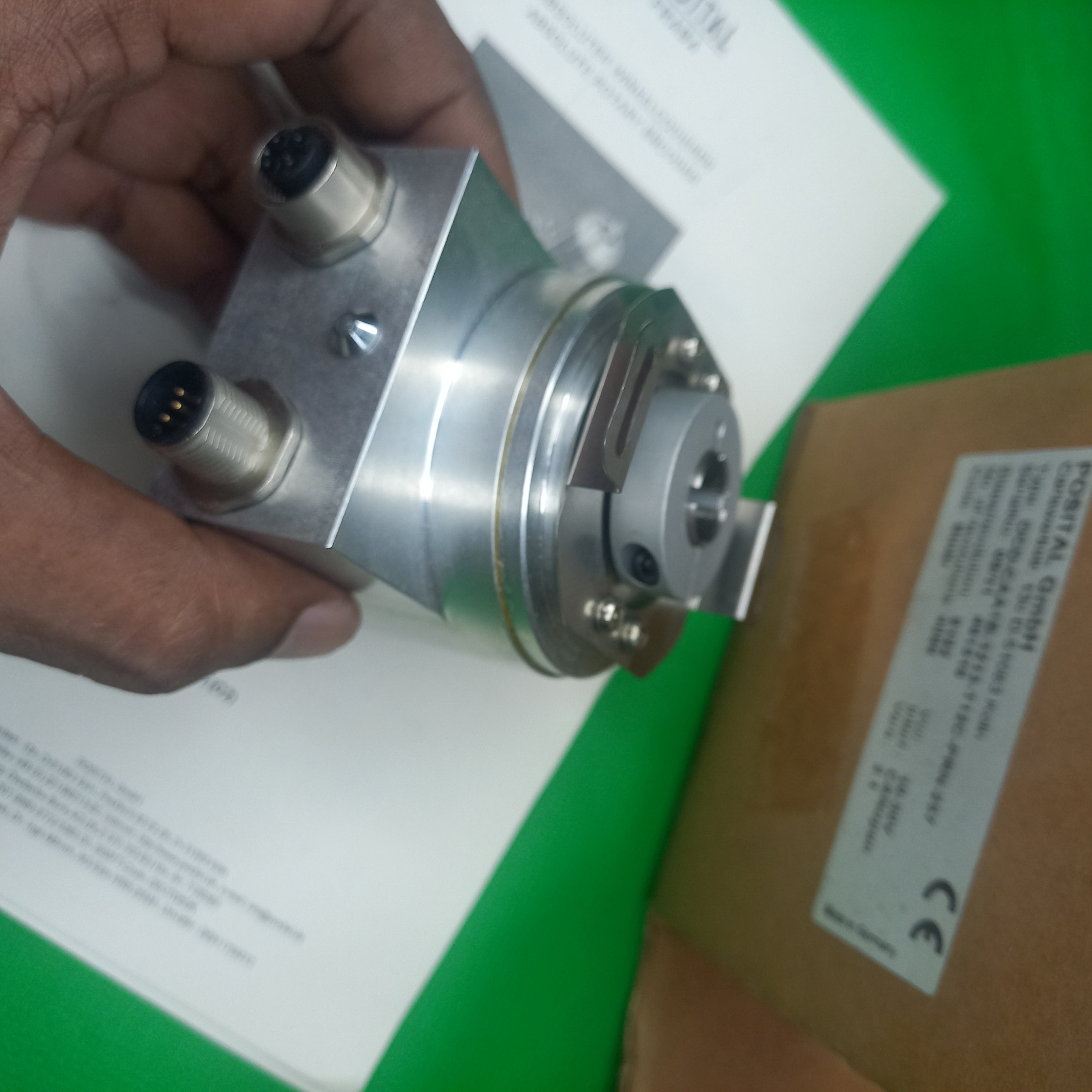 Posital Absolute Encoder OCD-CAA1B-1213 Hollow 12mm, 4096STx8192MT, Multiturn OCDCAA1B1213