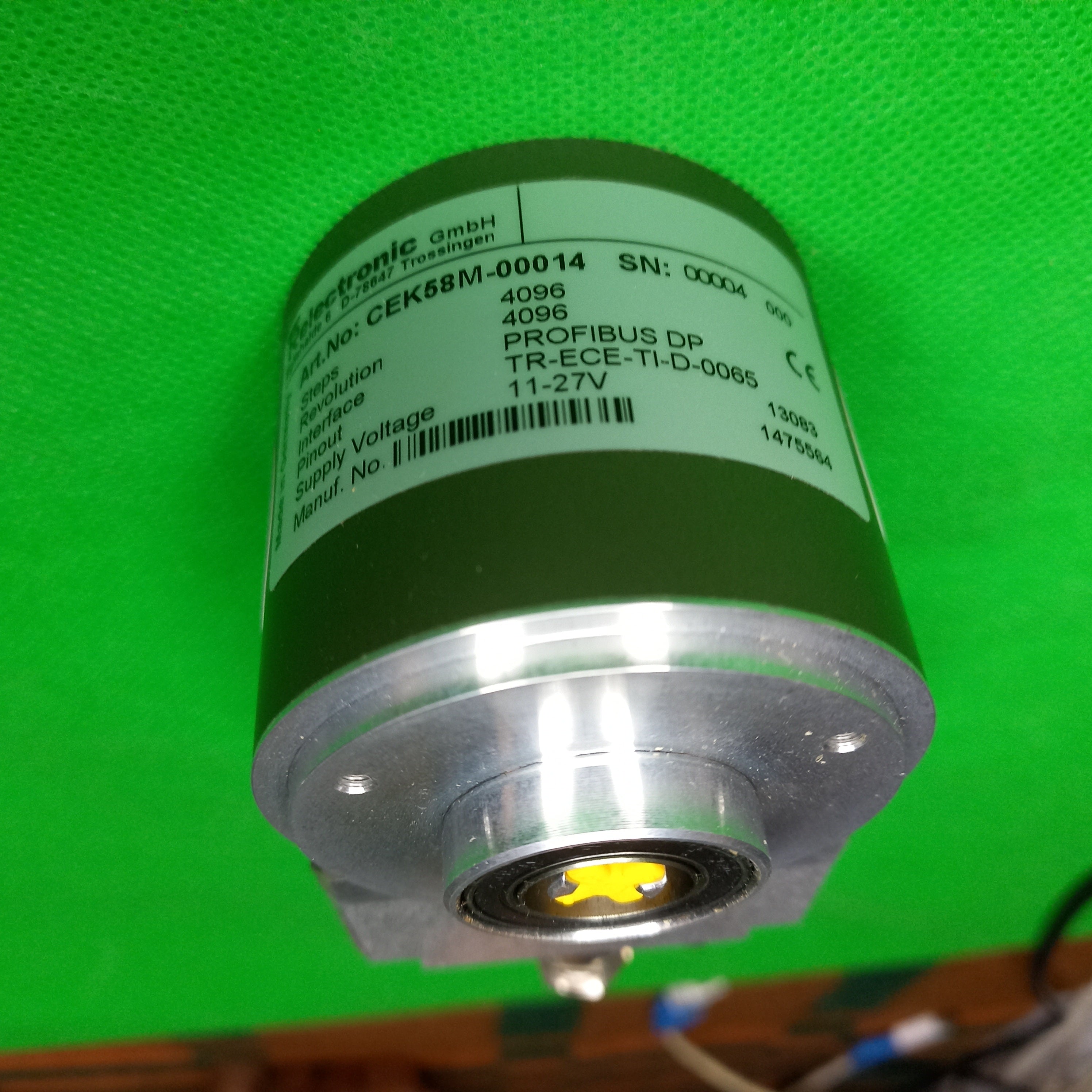 TR Electronic  Wire Rope Encoder CEK-58M Profibus CEK58M-00014 Profibus 4096x4096