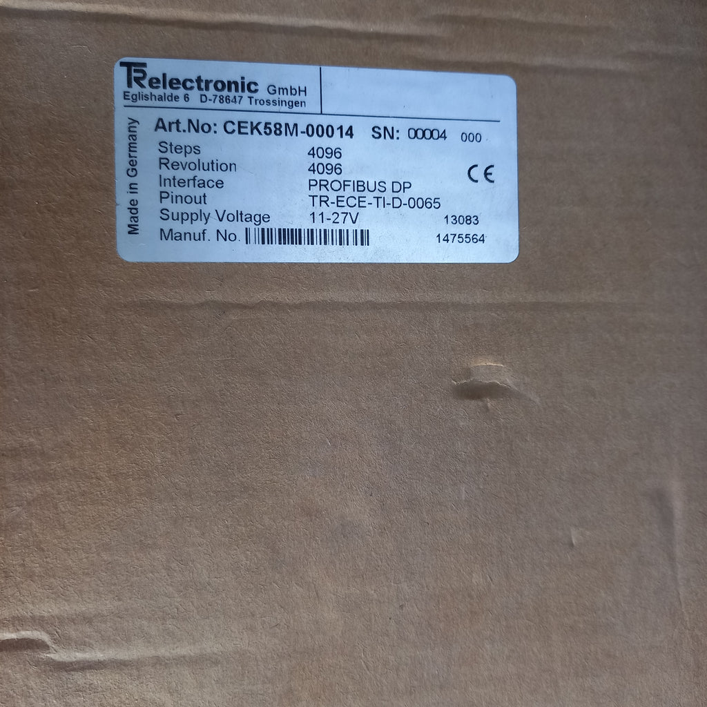 TR Electronic  Wire Rope Encoder CEK-58M Profibus CEK58M-00014 Profibus 4096x4096