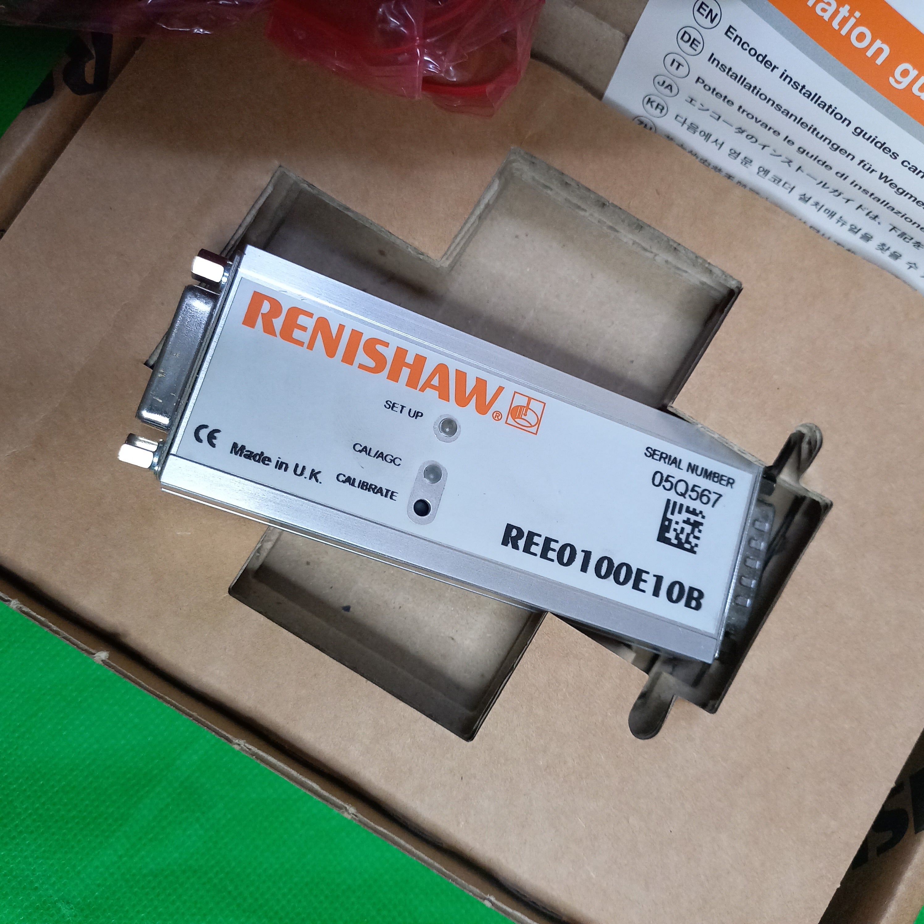  REE0100 E 10 B; Renishaw Interpolator REE0100E10B; REE100 interpolator with Single Limit Switch Option, 1 Vpp diff. input >RS-422A
