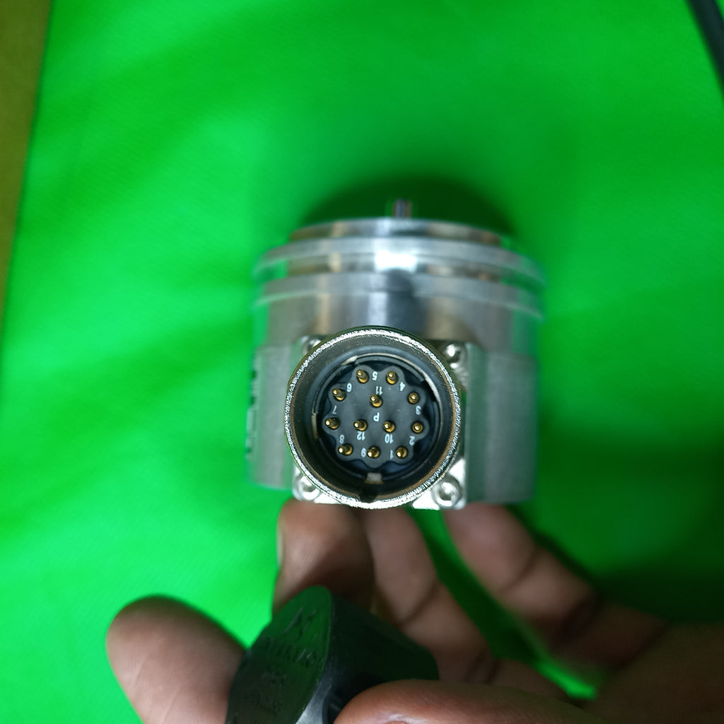 12 PIN M23 CONNETIONS FOR Heidenhain ROD 426 -500 -27S12-03 ID.Nr. 376-846 LR VISIBLE HERE