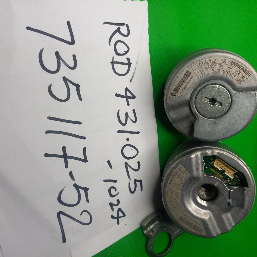 Heidenhain HTL ERN 1331 | ROD 431.025-1024 ID 735117-52 | Taper Shaft | 10v-30VDc|