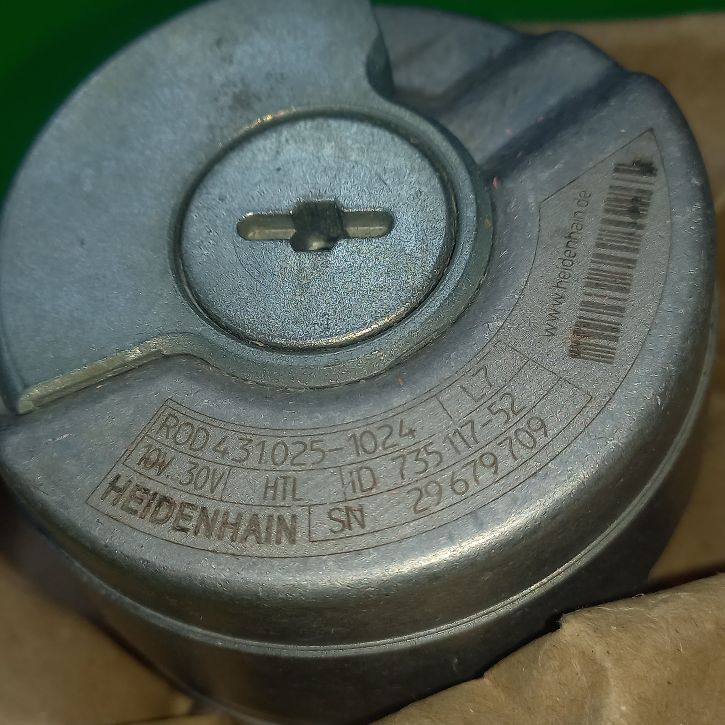 Heidenhain HTL ERN 1331 | ROD 431.025-1024 ID 735117-52 | Taper Shaft | 10v-30VDc|