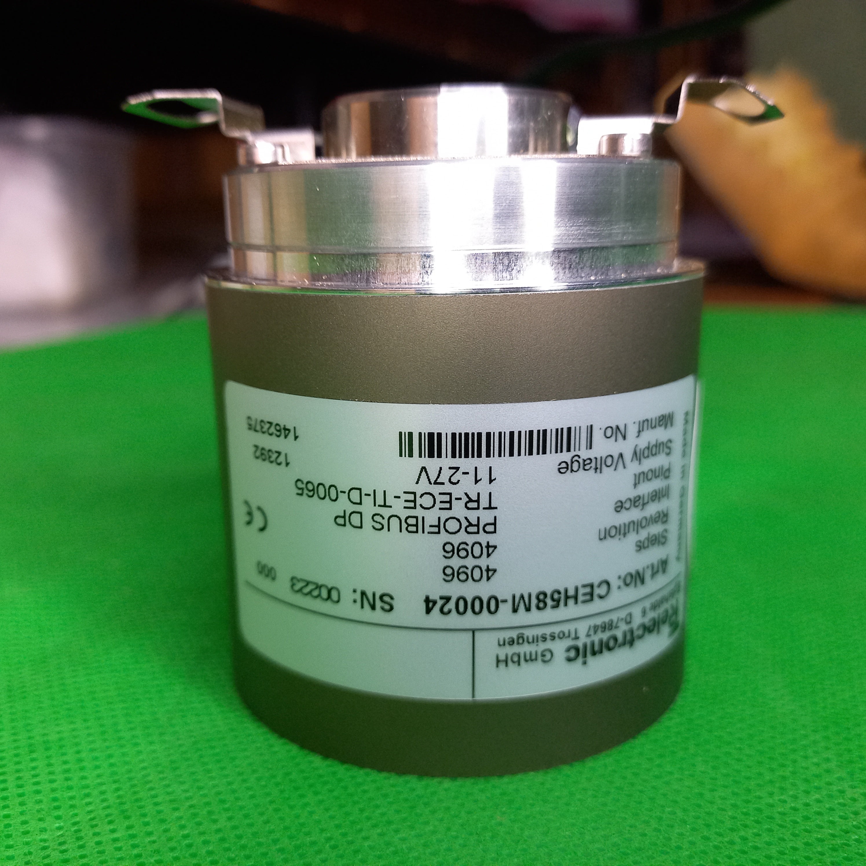 TR Electronics Absolute Multiturn CEH58M-00024 | Hollow12mm|  profibus DP, 4096x4096