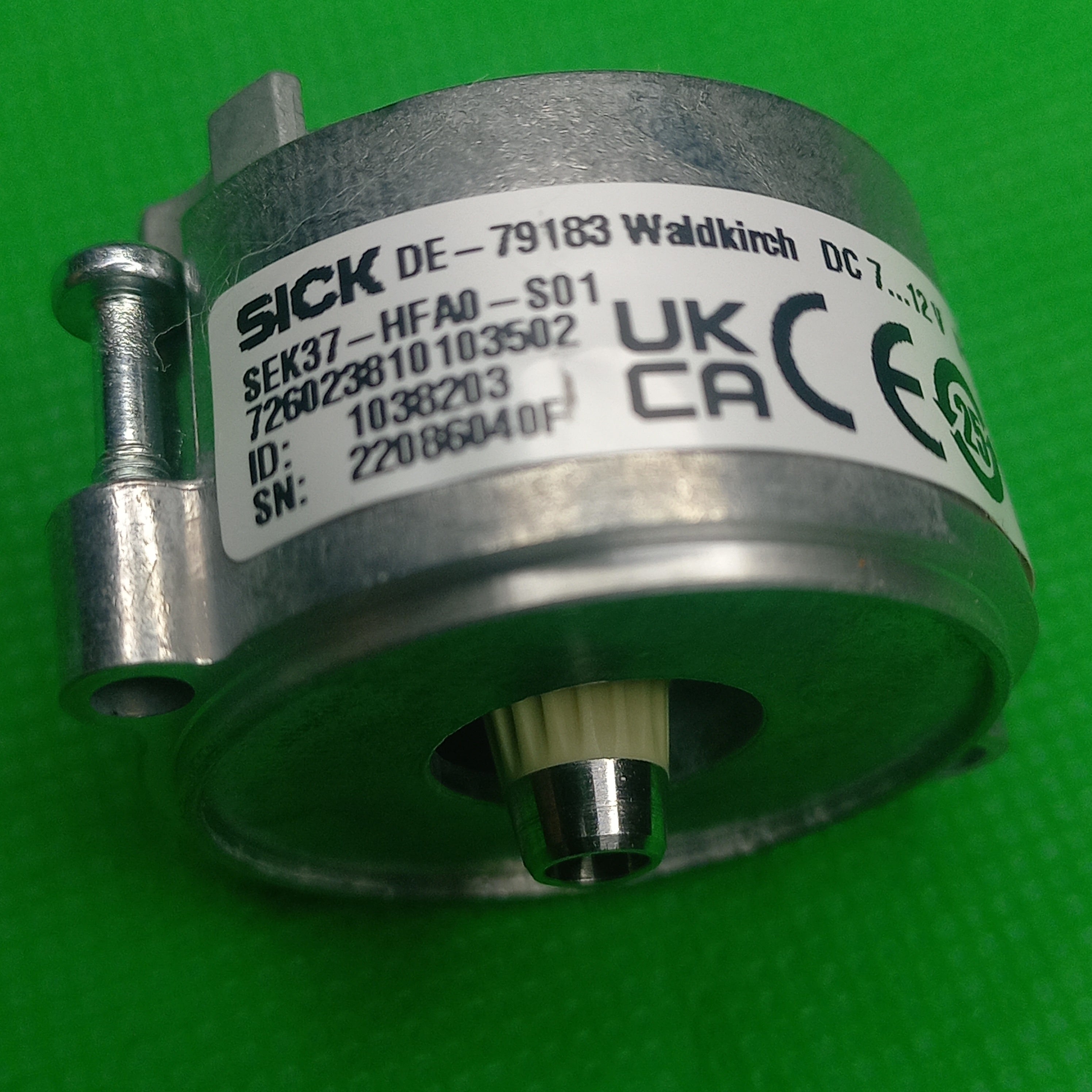 Sick MOTOR FEEDBACK SYSTEMS ROTARY HIPERFACE SEK37-HFA0-S01, Ident. Nr.: 1038203