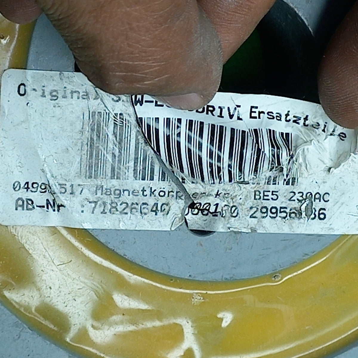SEW Brake coil only :&nbsp; BE5 230AC 04999517