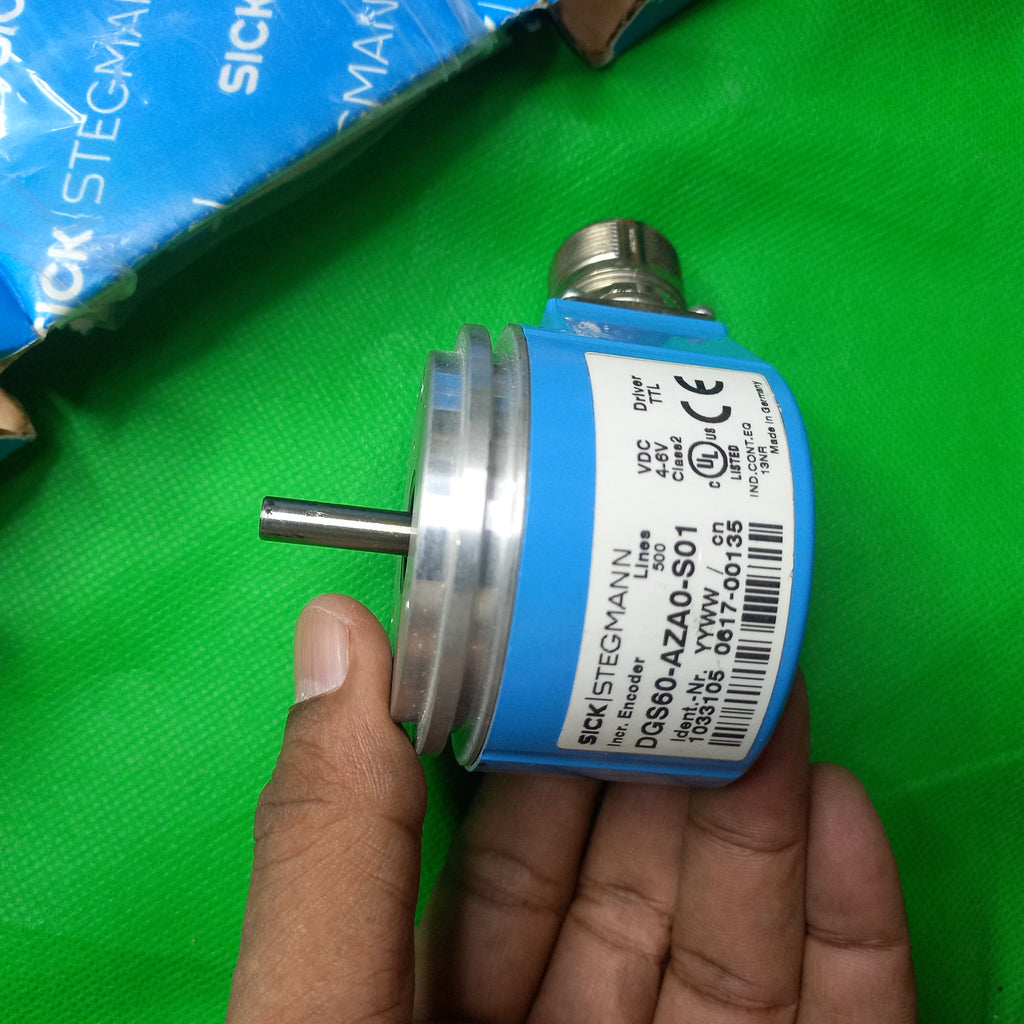 SICK DGS60-AZA0-S01, 1 033 105, Lines 500 , VDC 4-6V, Driver TTL Incremental Encoder