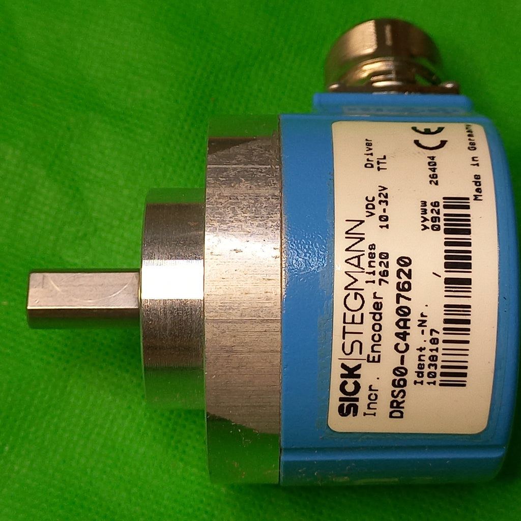 Sick DRS60-C4A07620, 1038187 | 7620 ppr | 10-32V, TTL /RS 422 | Face mount, 10 mm Shaft