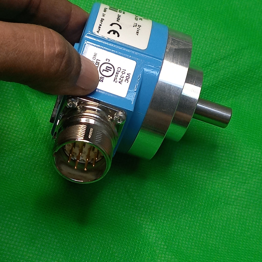 Sick DRS60-C4A07620, 1038187 | 7620 ppr | 10-32V, TTL /RS 422 | Face mount, 10 mm Shaft