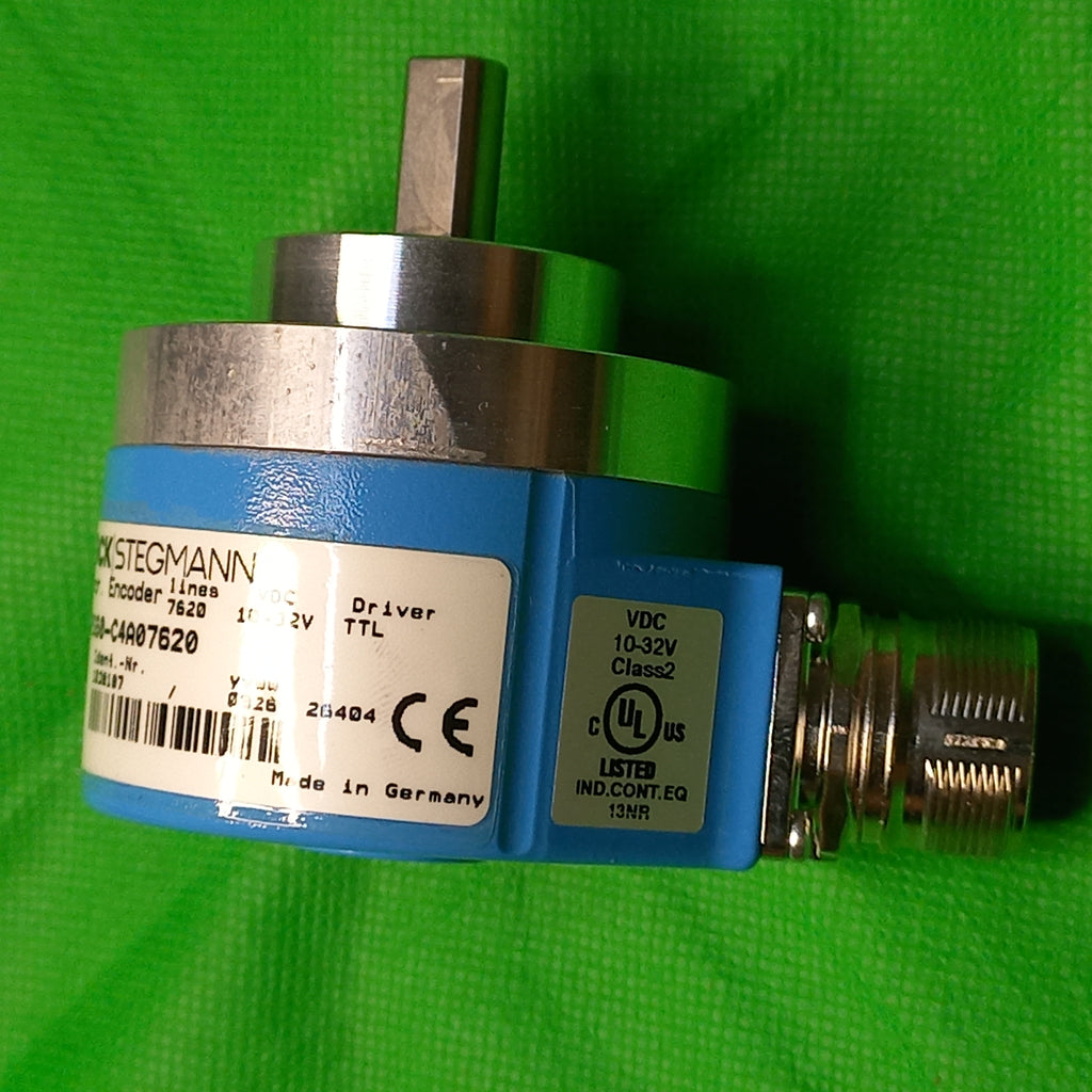 Sick DRS60-C4A07620, 1038187 | 7620 ppr | 10-32V, TTL /RS 422 | Face mount, 10 mm Shaft