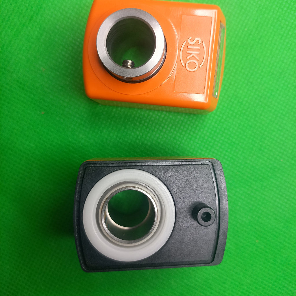 Front and Rear view in one frame DA04-02-80-1-e-14_MountPos=2, Incr/rev=80mm, in Counter Clockwise Direction, Decimal point =1, 14mmHollow
