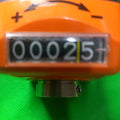 Decimal point display pos =1 as per the order key code of SIKO Digital position indicator DA09S ; 
DA09S-02-25-1-e-20_CCW,MountPos=2, Incr/rev=25mm, in Counter Clockwise Direction, Decimal point =1, 20mmHollow