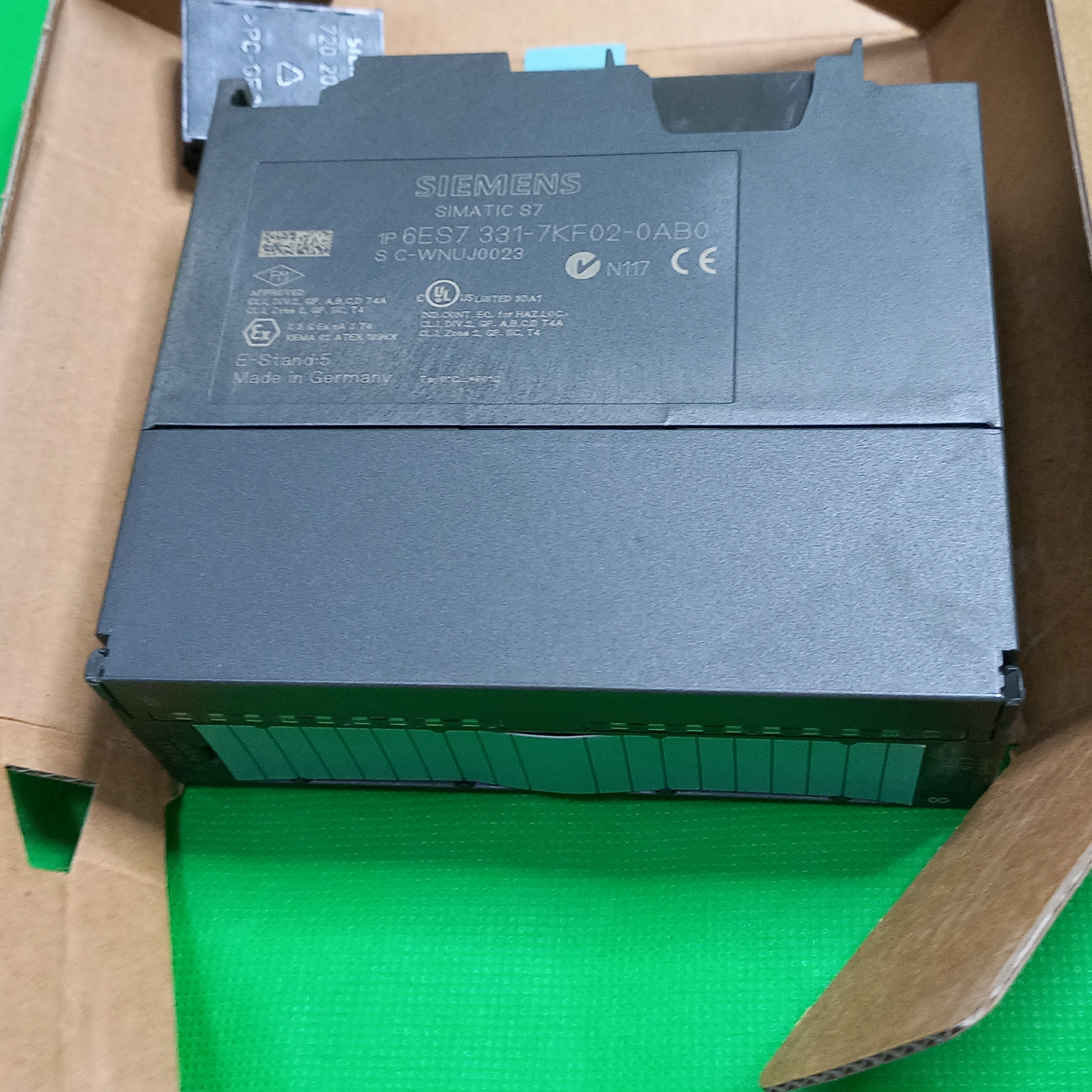 boxed view of SM331_6ES7331-7KF02-0AB0