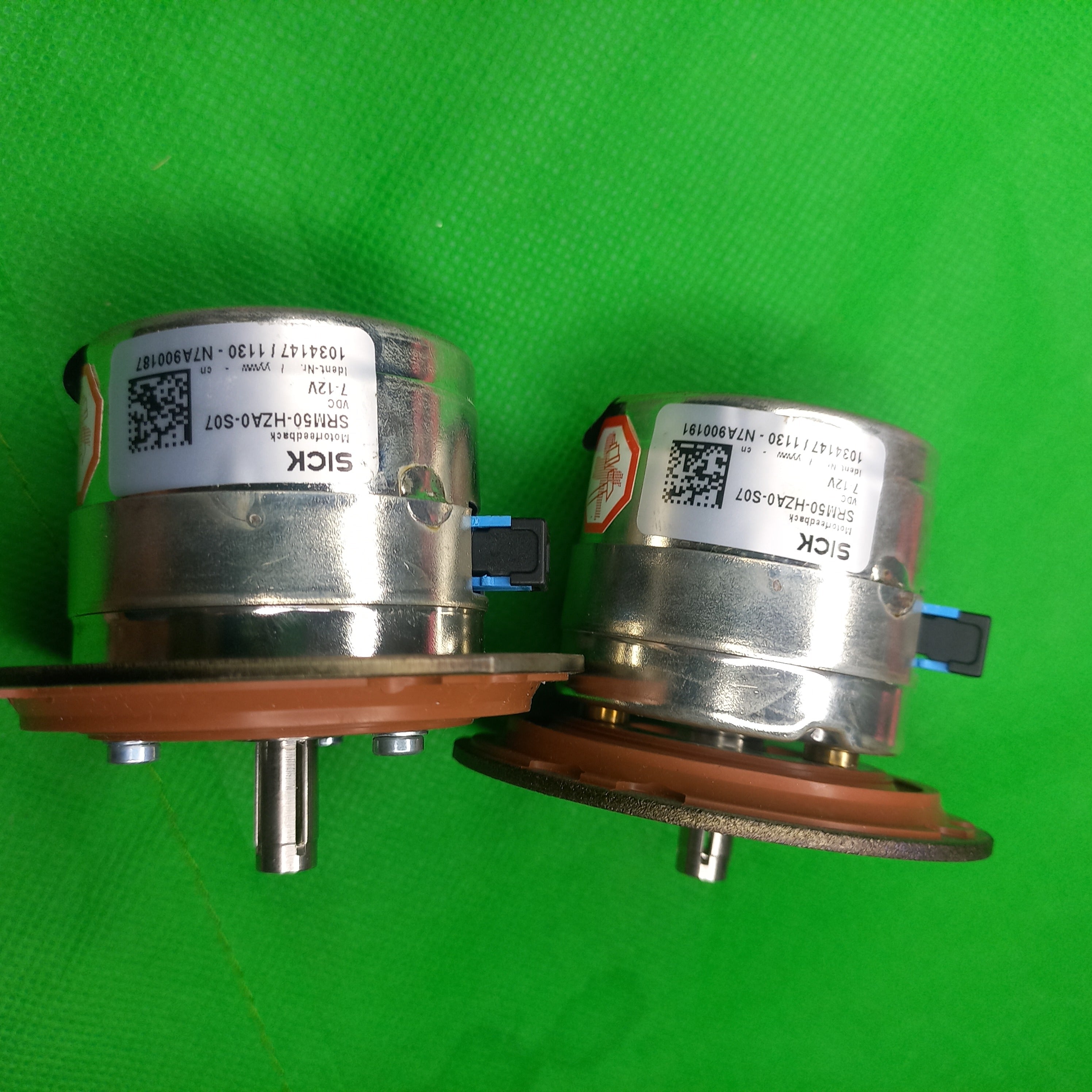 Sick Stegmann Encoder specification sticker SRM50-HZA0-S07 Part. Nr. 1034147