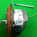 Side view of SRM50 encoder with mounting screw and EArthing wire