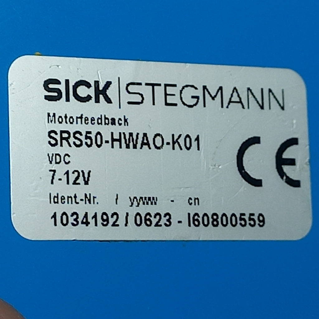 SICK SRS50-HWA0-K01 | 1034192 | HIPERFACE, 1024PPR, BINARY, 10MM shaft, 7-12VDC