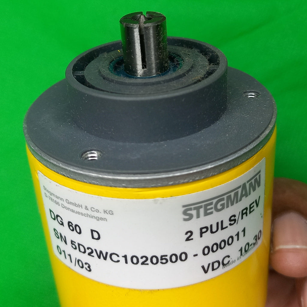 2 Pulse Per revolution Encoder, Split shaft special STEGMANN DG 60 D | 2 Puls/Rev | 5D2WC1020500-000002 | VDC 10-30