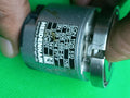 SPecification sticker view of Stober heidenhain encoder for Servo motor front view