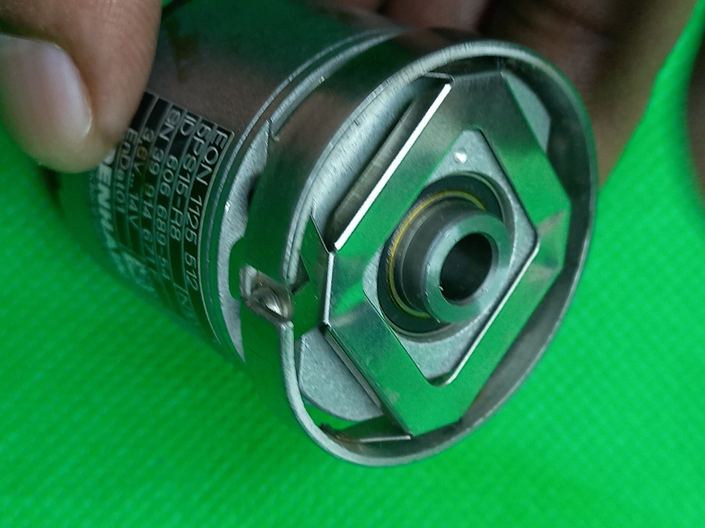 Stober heidenhain encoder for Servo motor front view Flange view