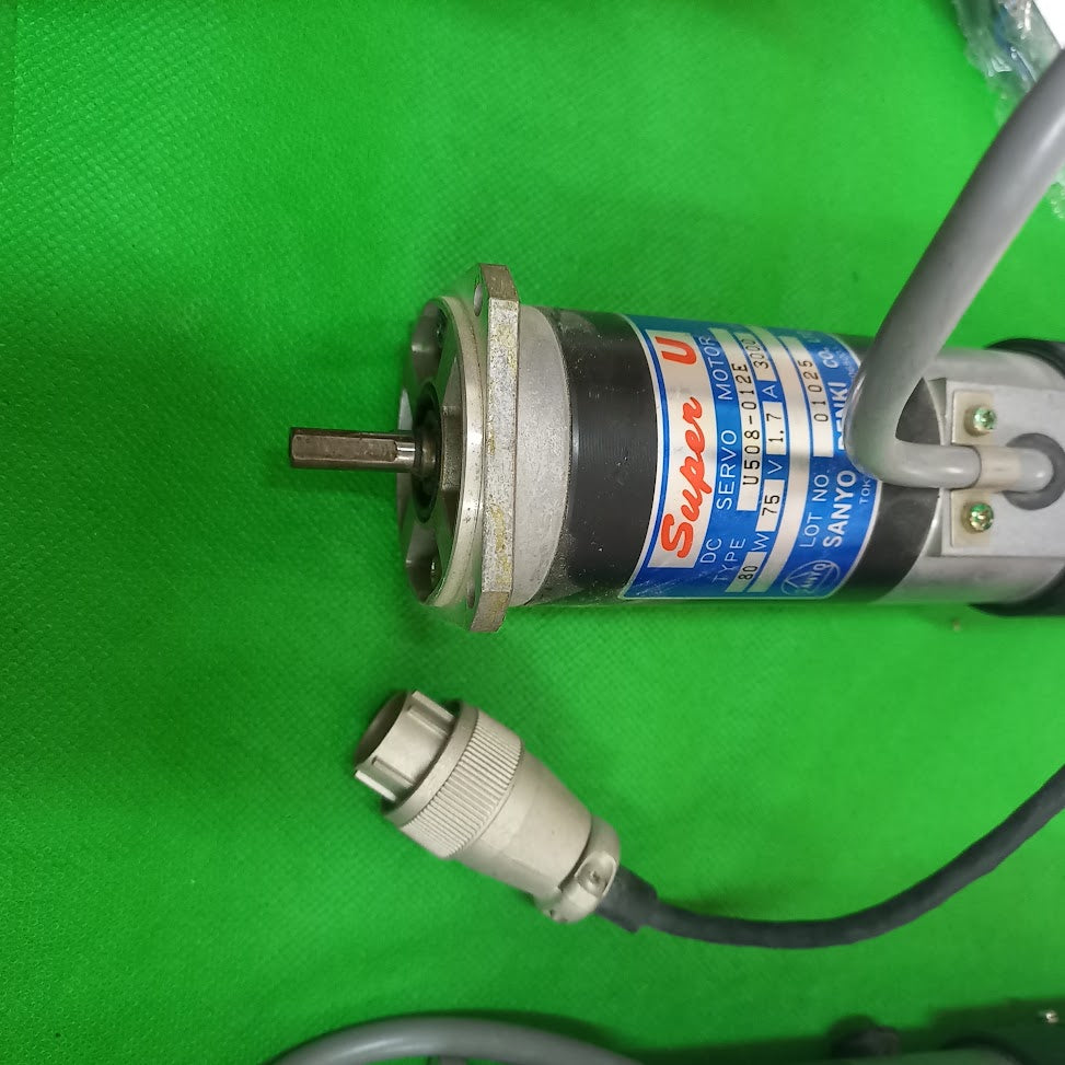 Power rating: 85W  Rated Voltage: 75V servo motor

