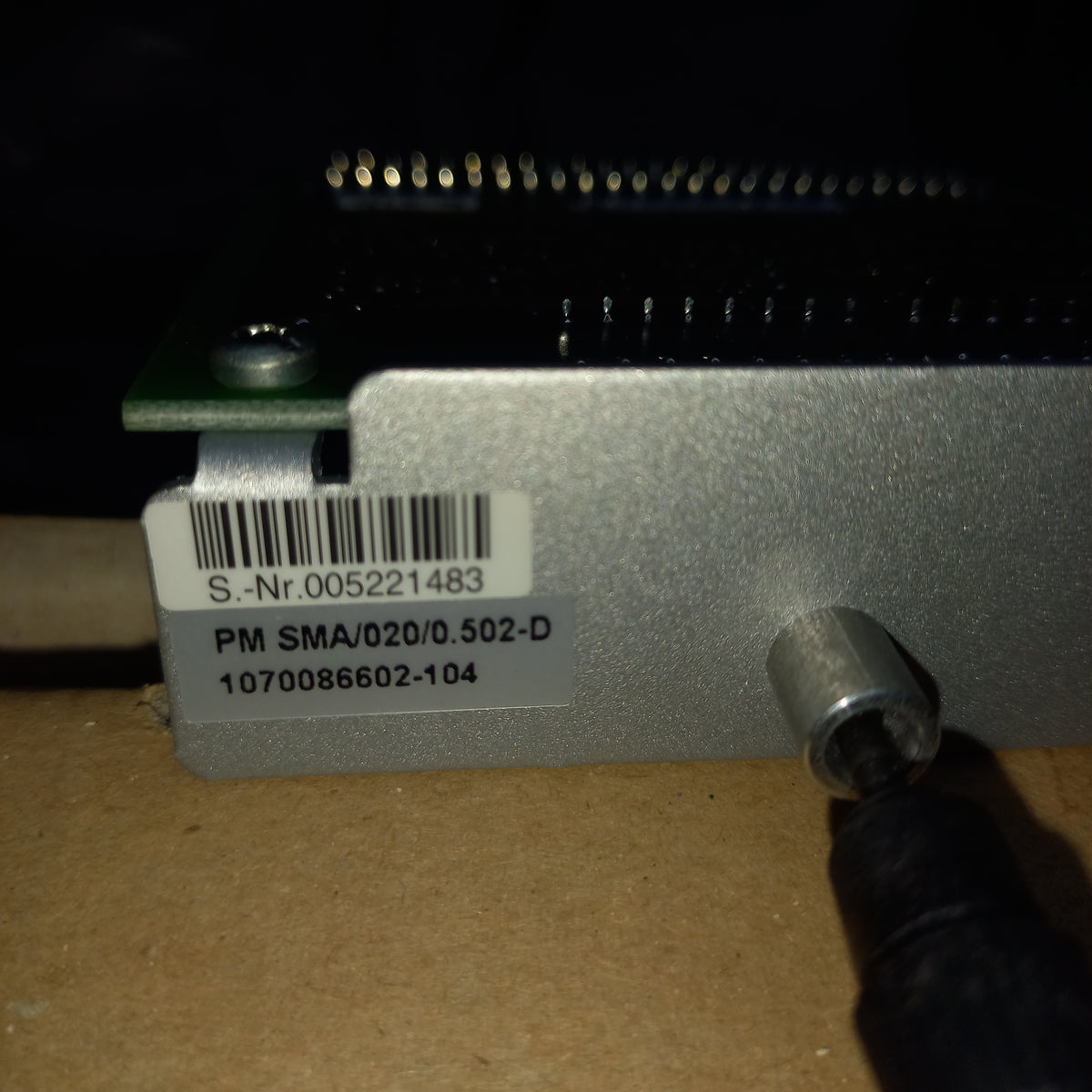Personality module PM SMA/020/0.502-D
1070086602-104