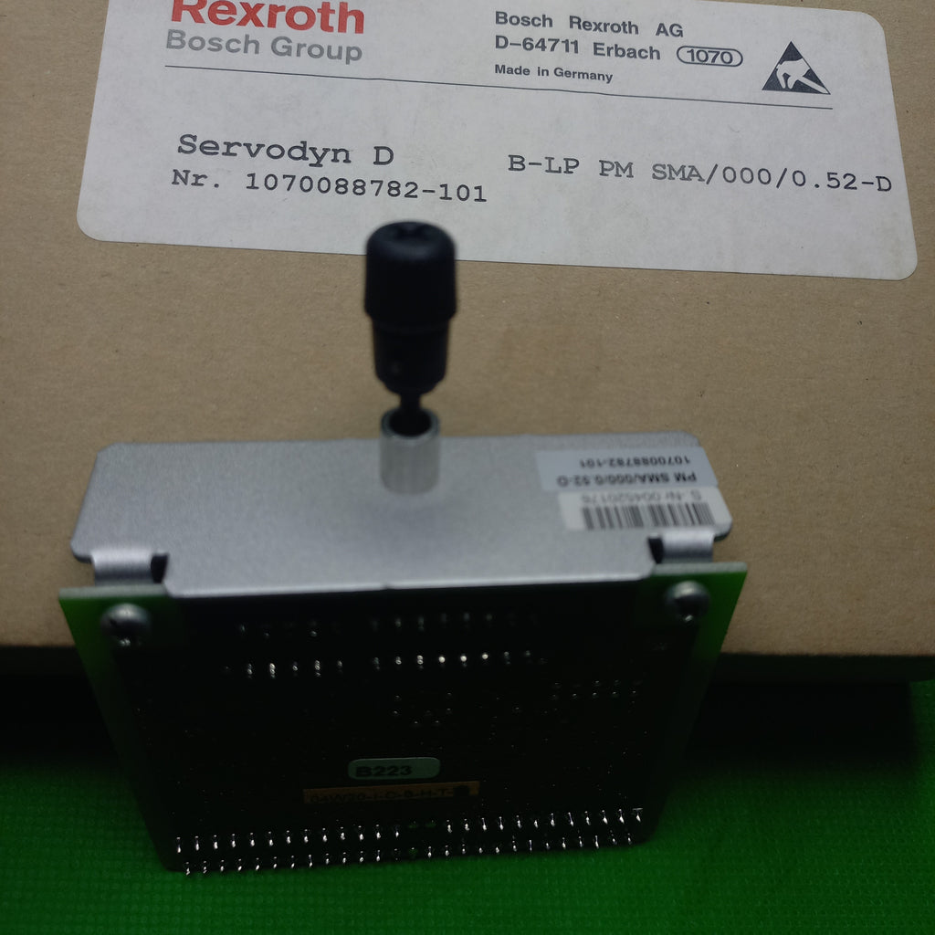Bosch 1070075683-302 Personality module next to the Original factory box 