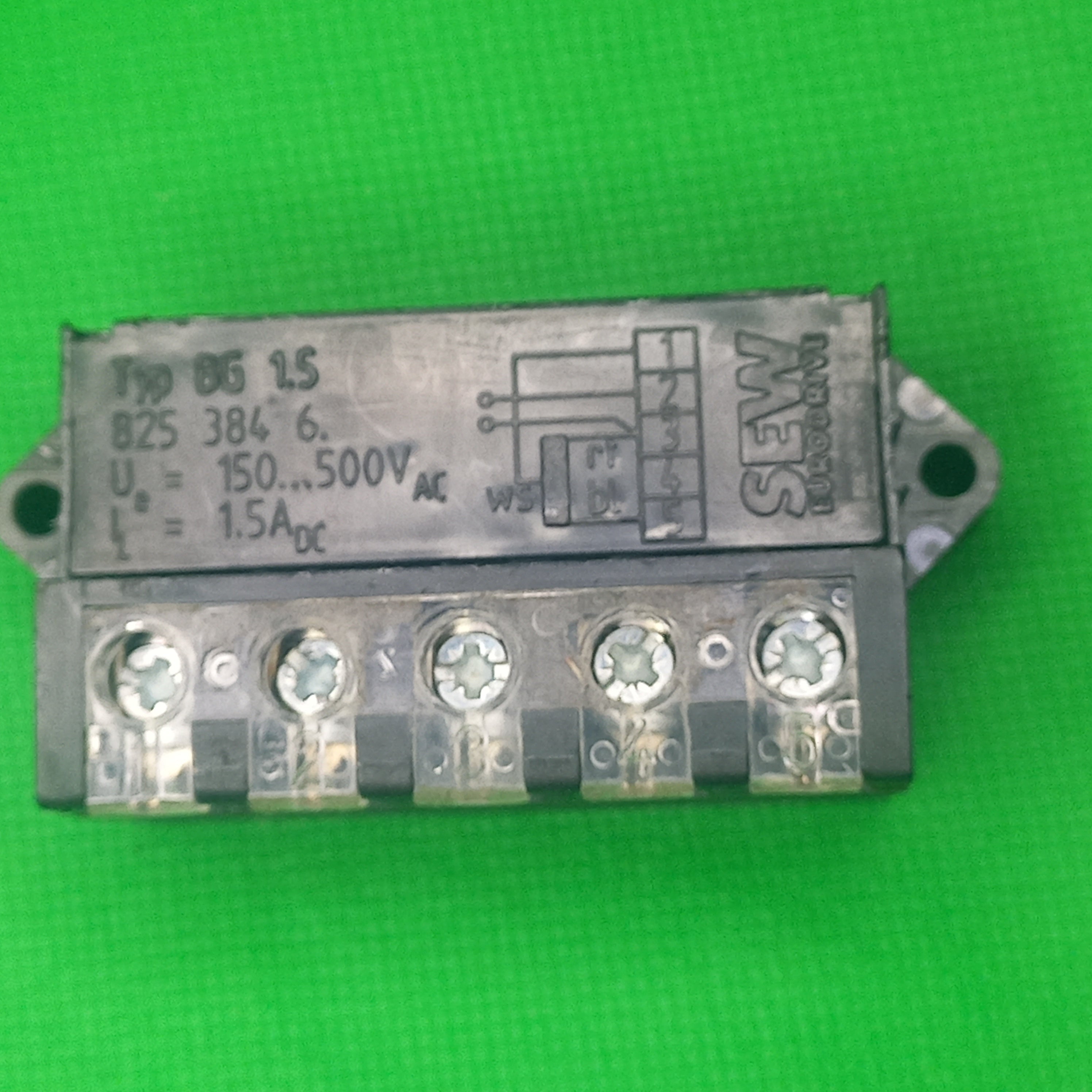 Sew Eurodrive BG1.5 825 384 6  | BG 1.5 8253846 BLACK Brake Rectifier