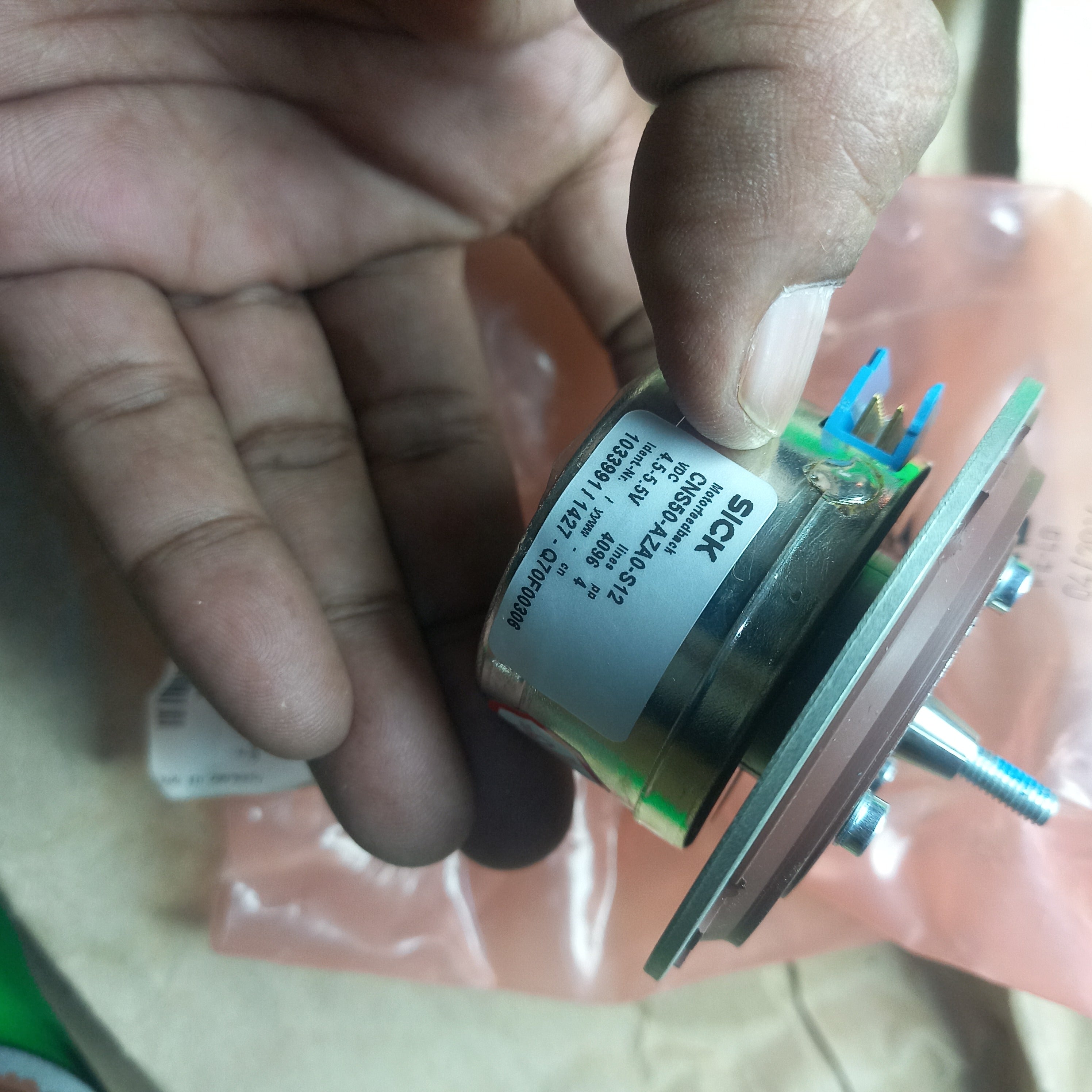 Sick_CNS50,1:3 taper shaft_Lines 4096 _Pole pair_4,_CNS50-AAA012X04_1033968