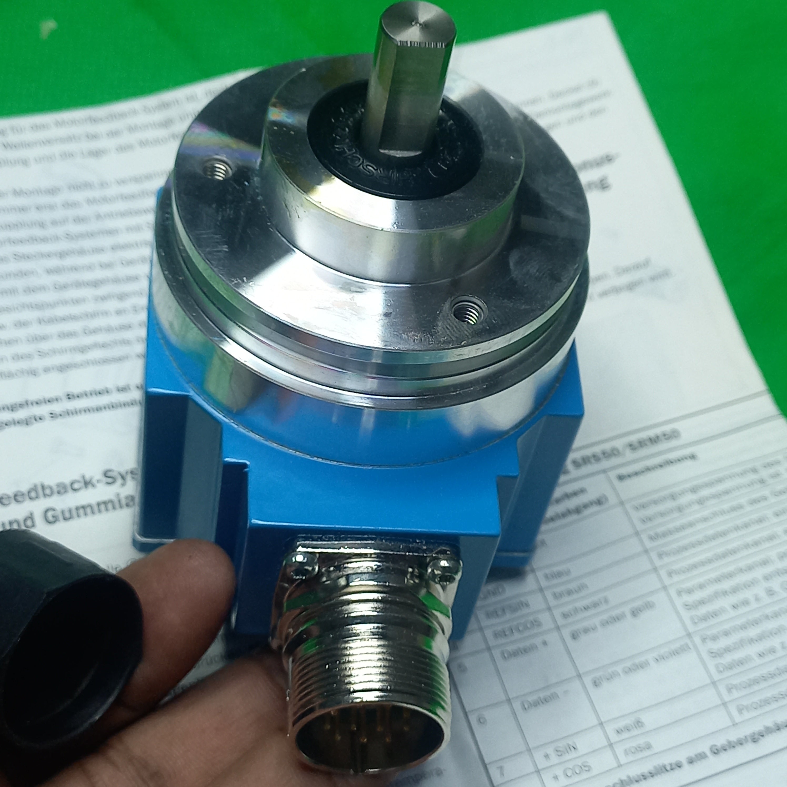 Sick Single Turn HiperFace Motorfeedback SRS50-HWA0-K21, 7-12V, Ident. Nr. 1037091