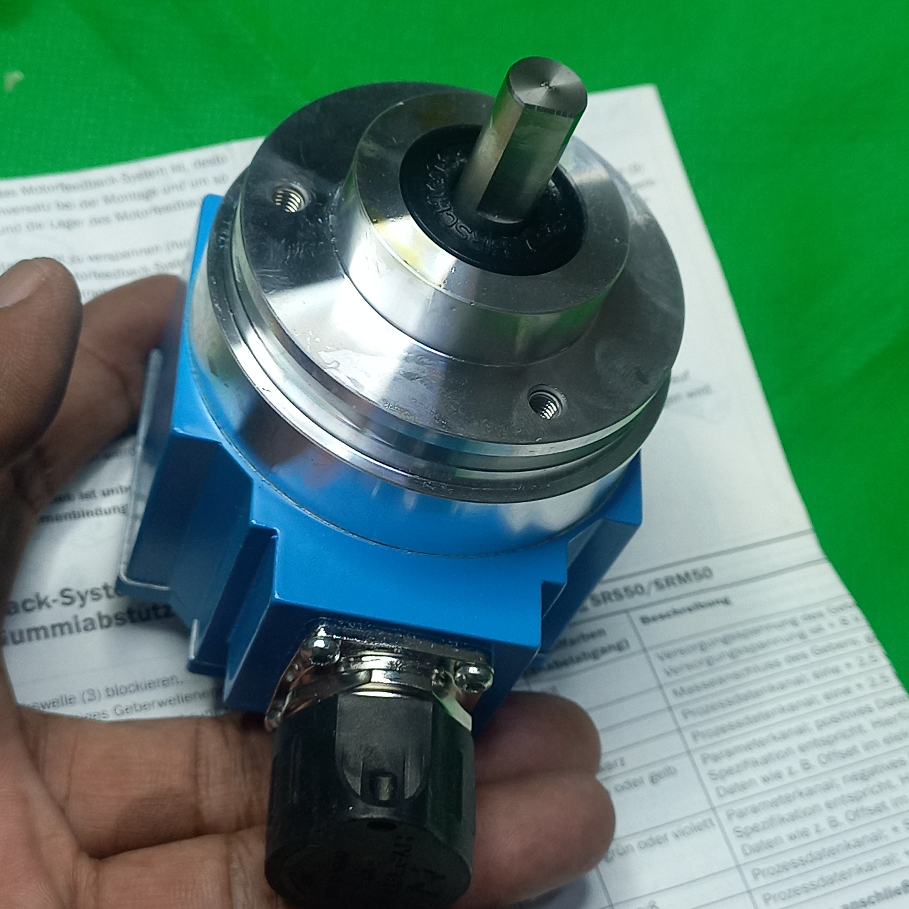 Sick Single Turn HiperFace Motorfeedback SRS50-HWA0-K21, 7-12V, Ident. Nr. 1037091