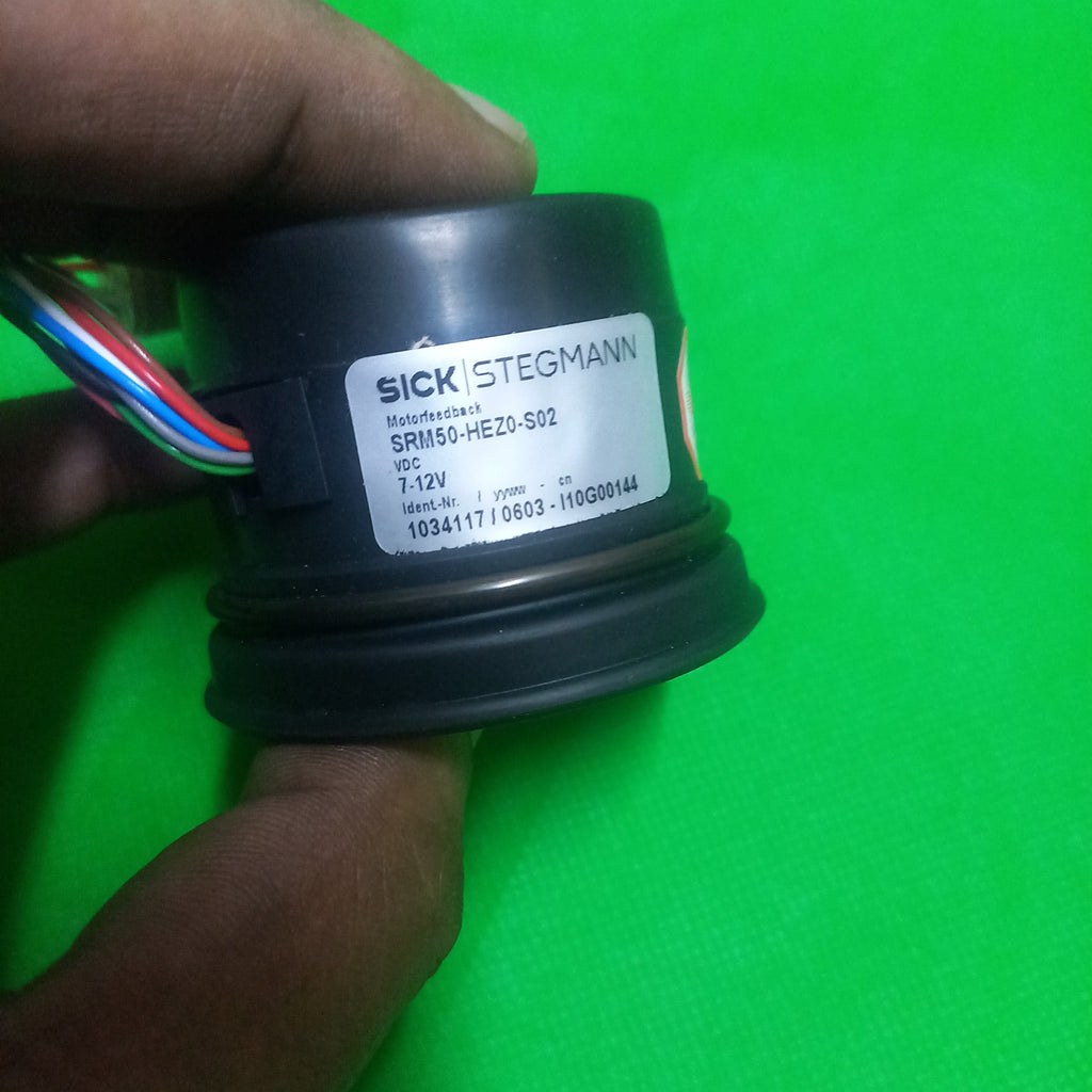 Sick Stegmann specification sticker SRM50-HEZ0-S02, 1034117