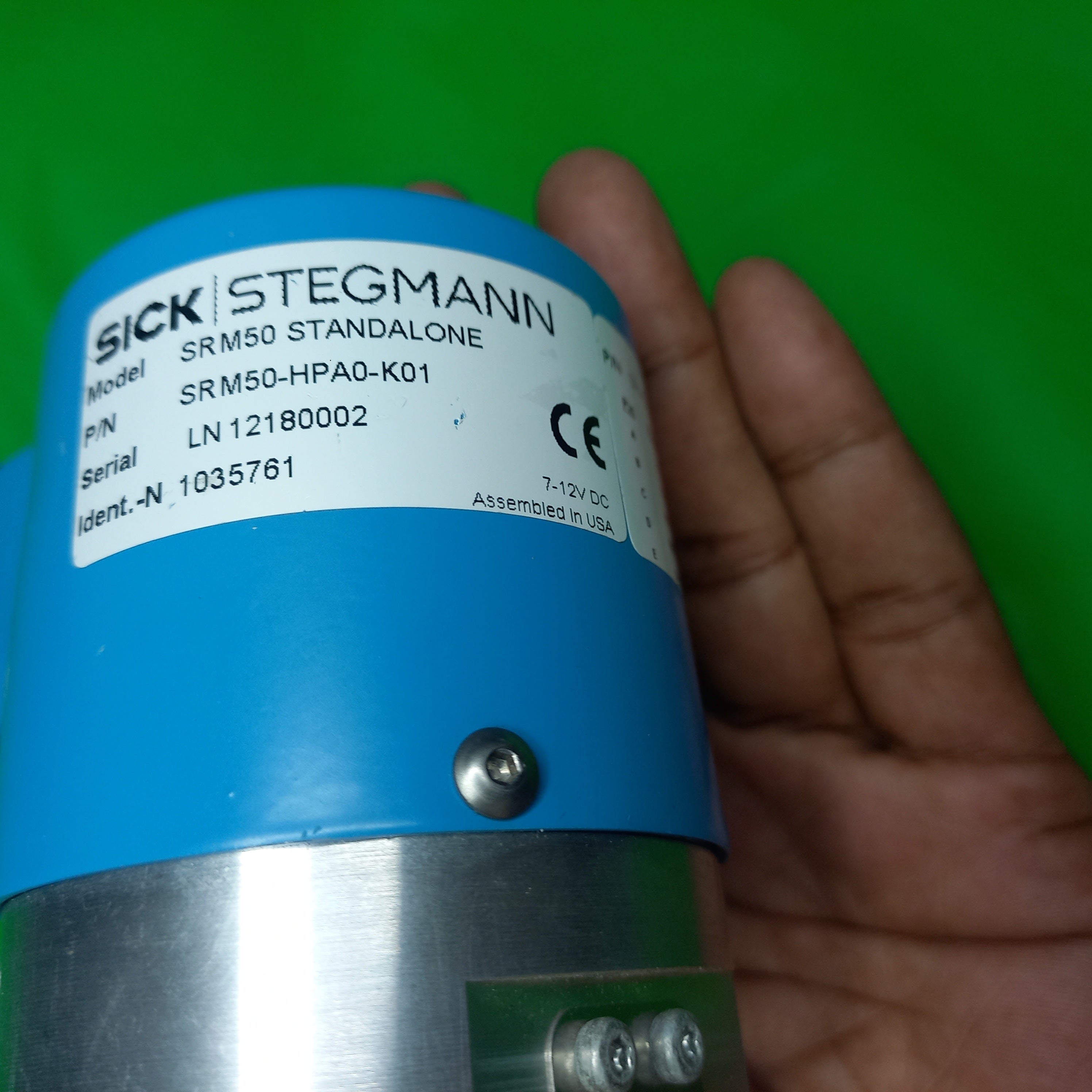 Sick Stegmann SRM50 standalone; SRM50-HPA0-K01, 1 035 761, 15mmHollow, MS10pin
