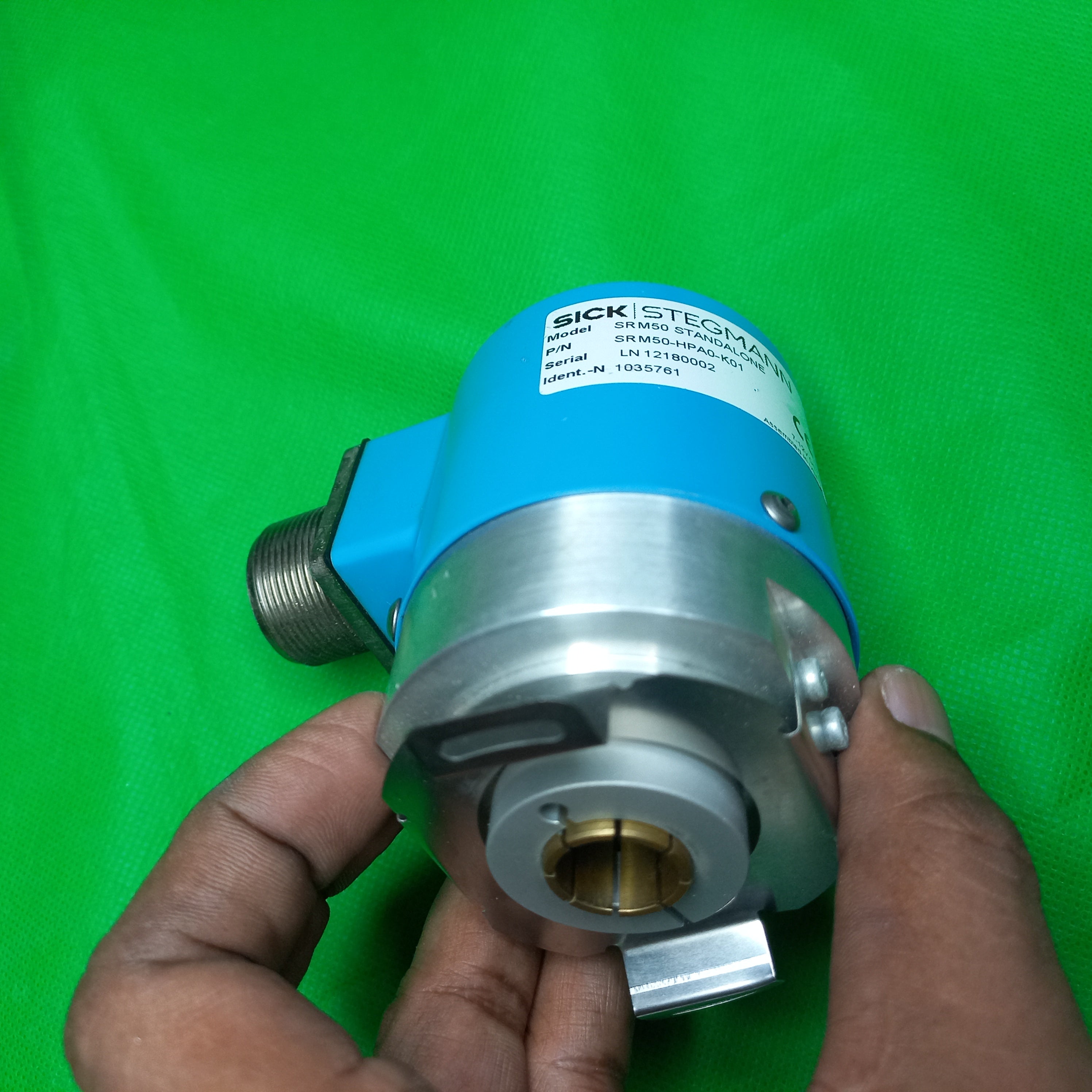 Sick Stegmann SRM50 standalone; SRM50-HPA0-K01, 1 035 761, 15mmHollow, MS10pin