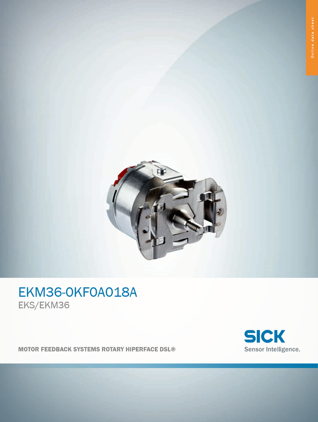Sick Motor feedback EKM36-0KF0A018A 1053849 Multiturn Hiperface DSL 18bit STx12bit MT