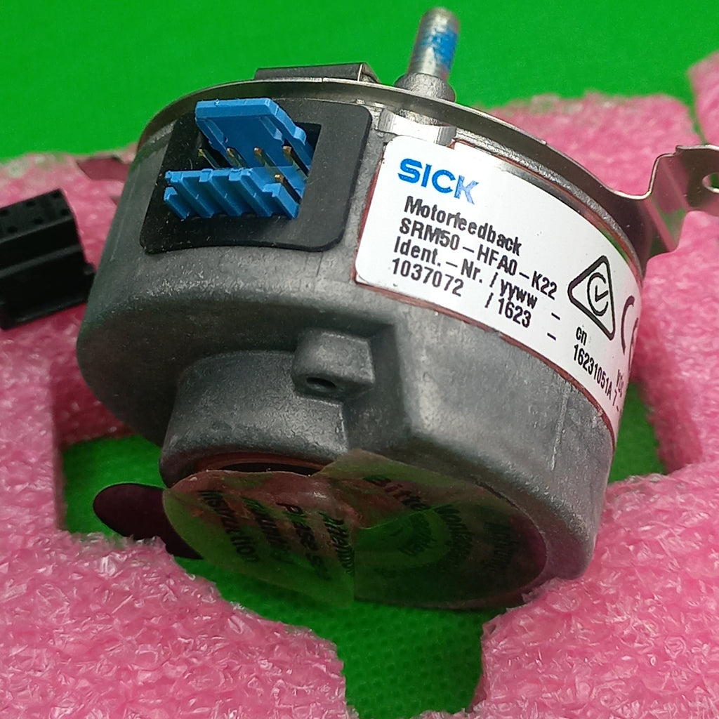 SRM 50 motorfeedback 
specification sticker view