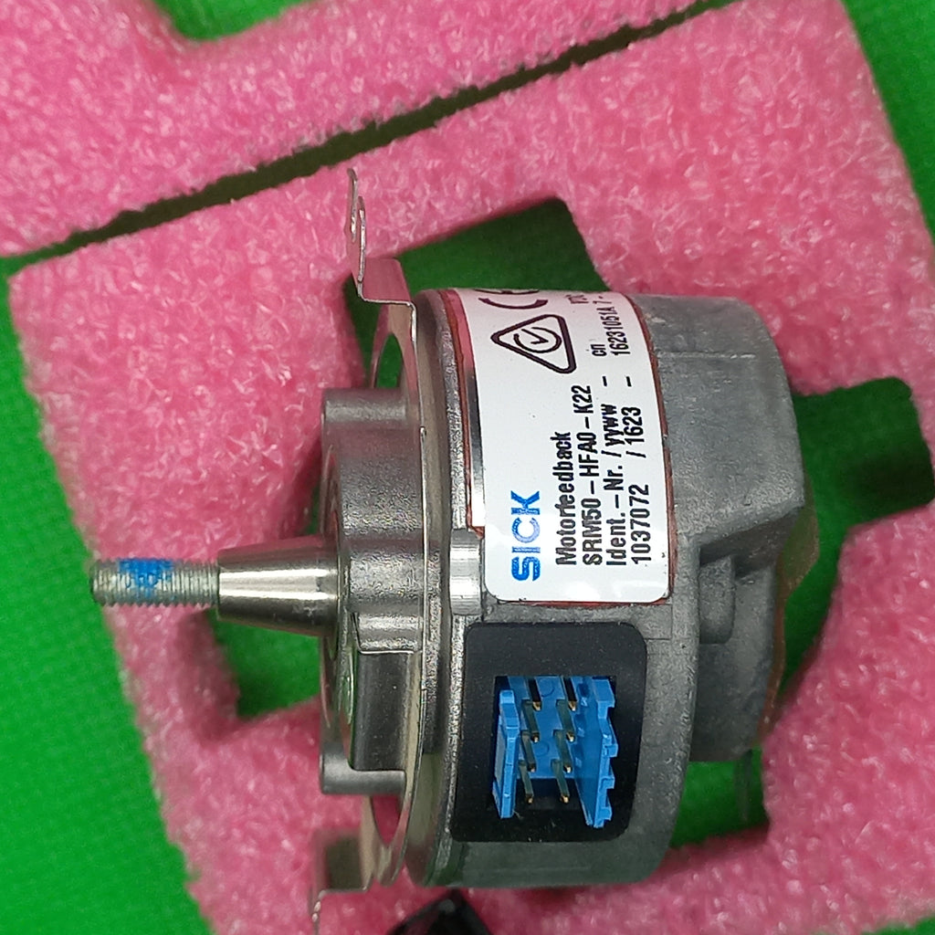 Sick 6 Pin Hiperface Connector on motorfeedback Type SRM50-HFA0-K22 Part no. 1037072