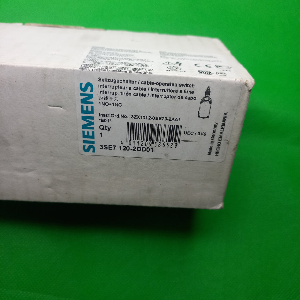  Cable operated limit switch 3SE7120_2DD01 factory sealed box 