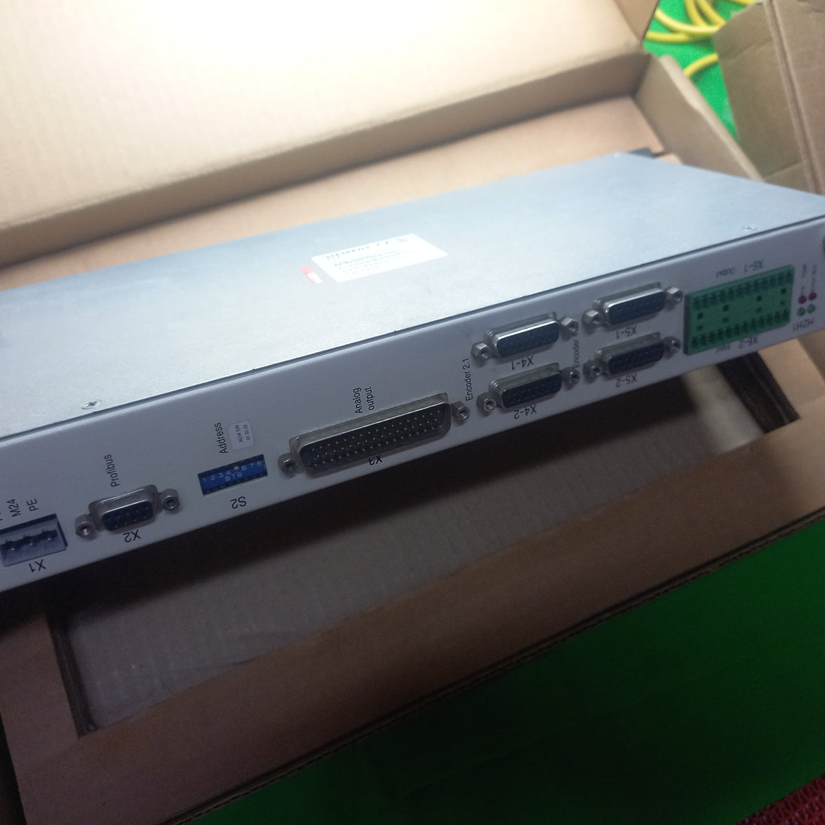 Connectors view of Siemens  | ADI4 | 6FC 5211-0BA01-0AA2  | 6FC52110BA010AA2 