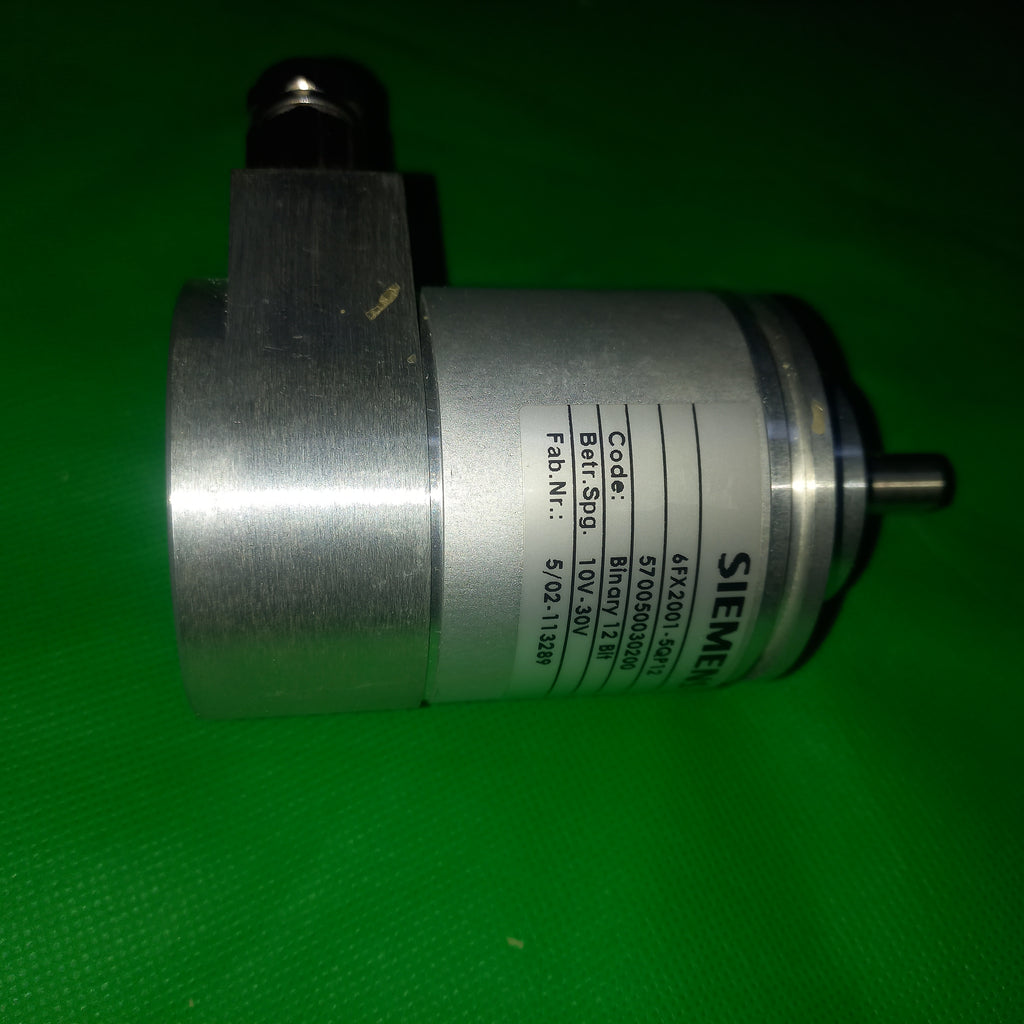 Siemens Absolute ST Encoder 6FX2001-5QP12,10mmshaft, Clamping, 13Bit, Binary Profibus