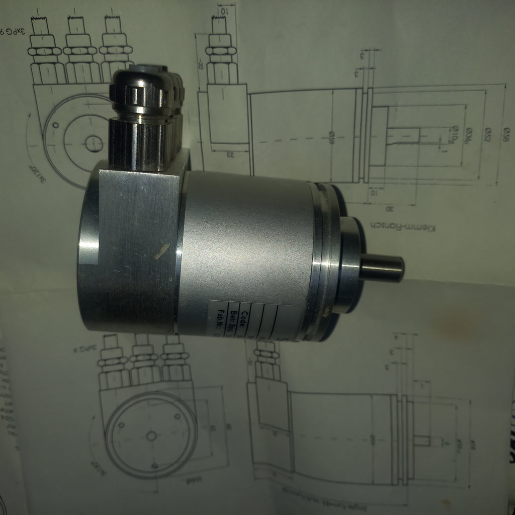 Siemens Absolute ST Encoder 6FX2001-5QP12,10mmshaft, Clamping, 13Bit, Binary Profibus